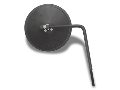 Jeep Licensed by RedRock Round Adventure Mirrors with Molded Jeep Logo (20-25 Jeep Gladiator JT)