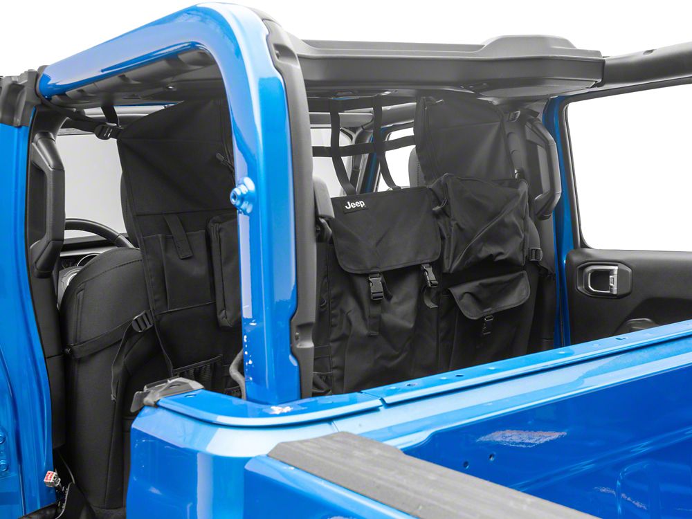 Jeep Licensed by RedRock Cargo Net/Pet Divider with Jeep Logo (20-25 Jeep Gladiator JT)