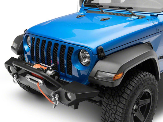 Jeep Licensed by RedRock Trail Force HD Front Bumper with Jeep Logo (20-25 Jeep Gladiator JT)