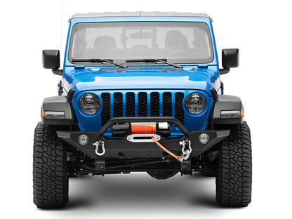 Jeep Licensed by RedRock Trail Force HD Front Bumper with Jeep Logo (20-25 Jeep Gladiator JT)