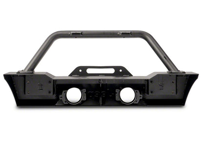 Jeep Licensed by RedRock Stubby Front Winch Bumper with Jeep Logo (20-25 Jeep Gladiator JT)