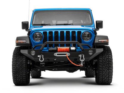 Jeep Licensed by RedRock Adventure HD Front Bumper with Jeep Logo (20-25 Jeep Gladiator JT)