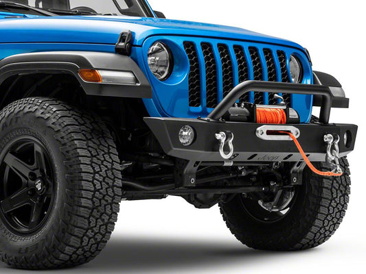 Jeep Licensed by RedRock Trekker Front Bumper with Jeep Logo (20-25 Jeep Gladiator JT)