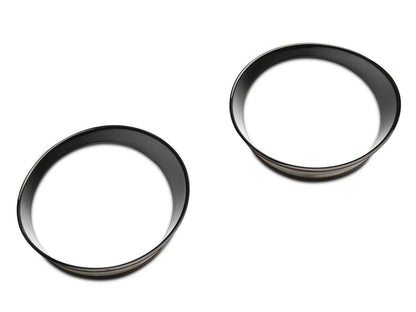 RedRock Headlight Trim; Black (20-25 Jeep Gladiator JT)