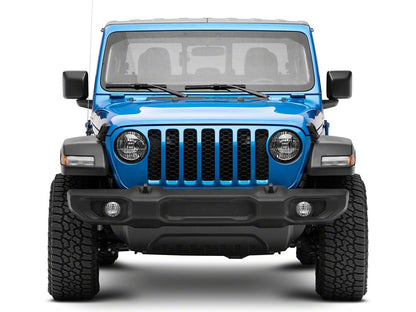 RedRock Headlight Trim; Black (20-25 Jeep Gladiator JT)
