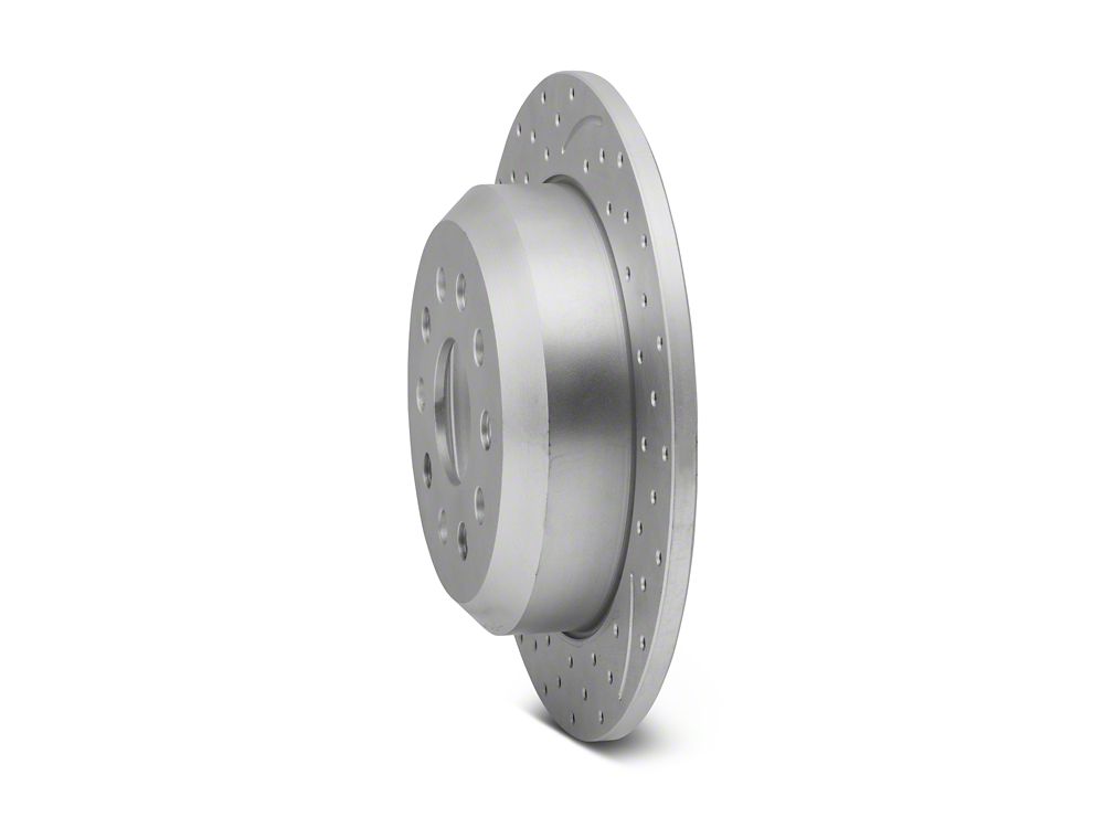 RedRock Solid Brake Rotor and Pad Kit; Rear (20-25 Jeep Gladiator JT)