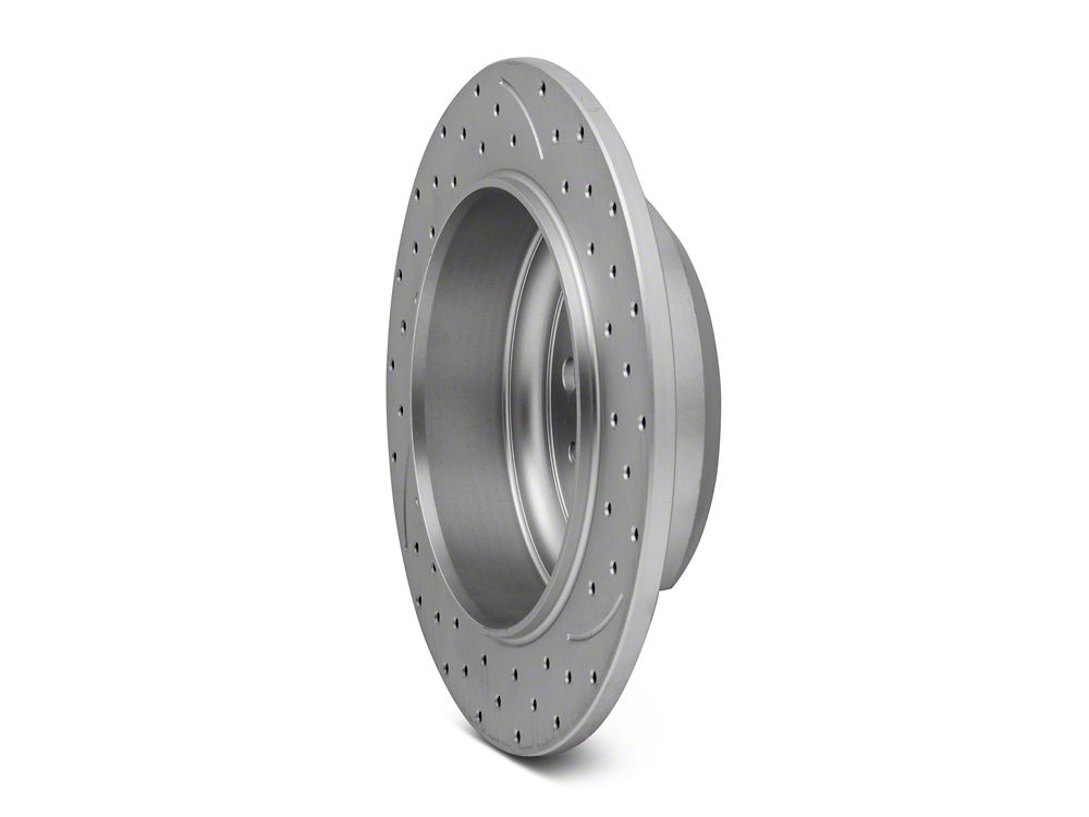 RedRock Solid Brake Rotor and Pad Kit; Rear (20-25 Jeep Gladiator JT)