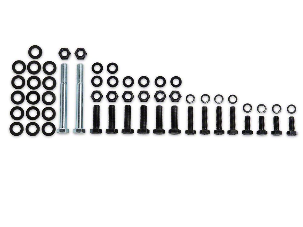 RedRock Replacement Rock Rail Hardware Kit for JG2317 Only (20-25 Jeep Gladiator JT)