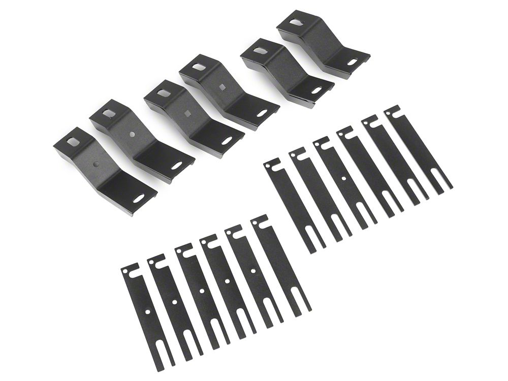 Jeep Licensed by RedRock Replacement Rubi Rail Hardware Kit for JG19326 Only (20-25 Jeep Gladiator JT)