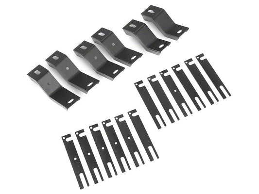 Jeep Licensed by RedRock Replacement Rubi Rail Hardware Kit for JG19326 Only (20-25 Jeep Gladiator JT)