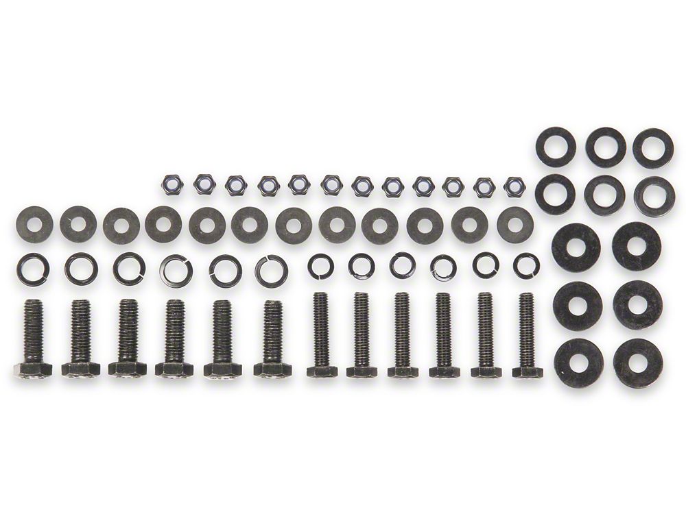Jeep Licensed by RedRock Replacement Rubi Rail Hardware Kit for JG19326 Only (20-25 Jeep Gladiator JT)
