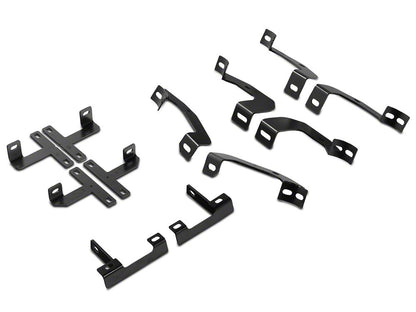 Jeep Licensed by RedRock Replacement Side Step Bar Hardware Kit for JG19327 Only (20-25 Jeep Gladiator JT)