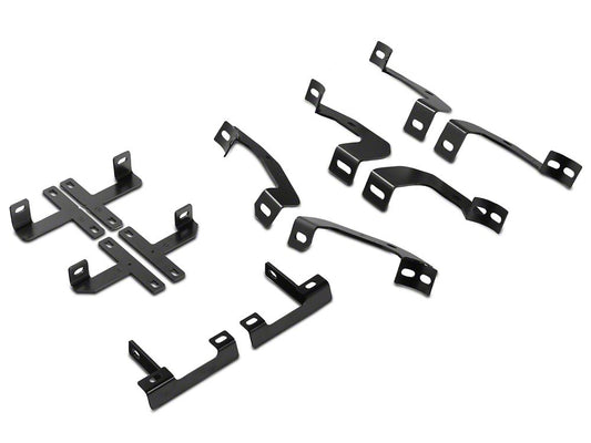 Jeep Licensed by RedRock Replacement Side Step Bar Hardware Kit for JG19327 Only (20-25 Jeep Gladiator JT)