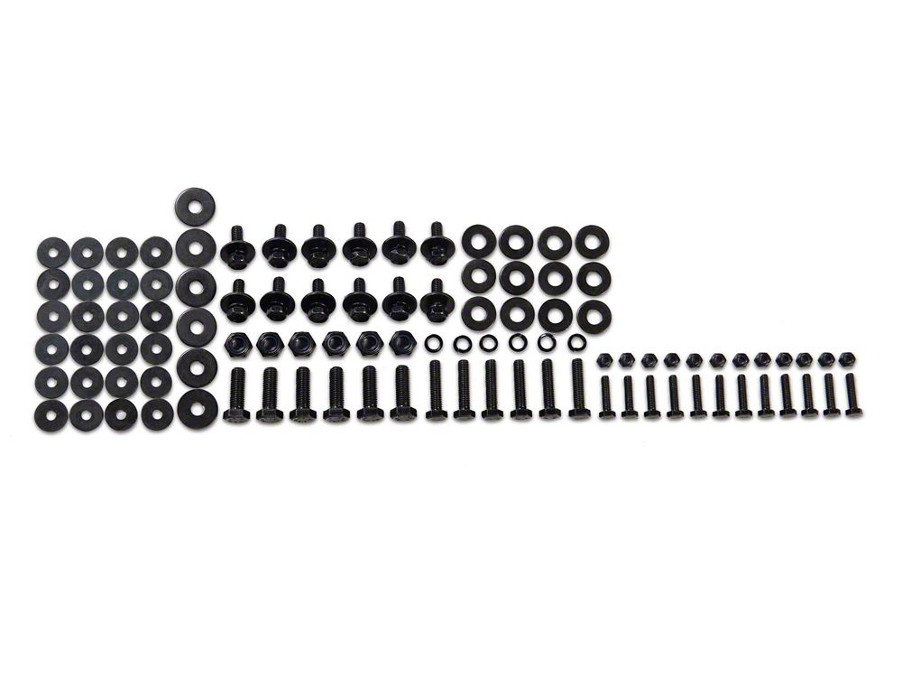 Jeep Licensed by RedRock Replacement Side Step Bar Hardware Kit for JG19327 Only (20-25 Jeep Gladiator JT)