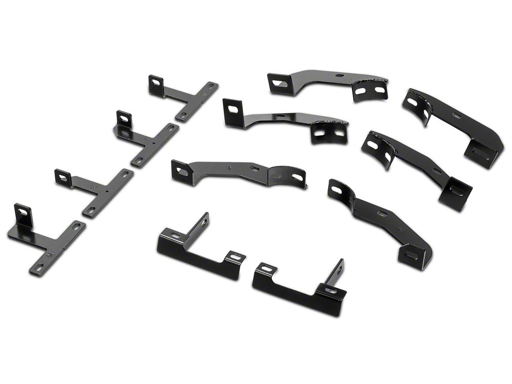 RedRock Replacement Side Step Bar Hardware Kit for JG2219 Only (20-25 Jeep Gladiator JT)