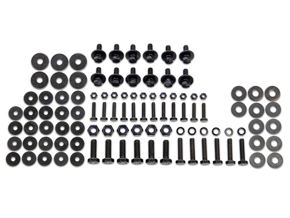 RedRock Replacement Side Step Bar Hardware Kit for JG2219 Only (20-25 Jeep Gladiator JT)