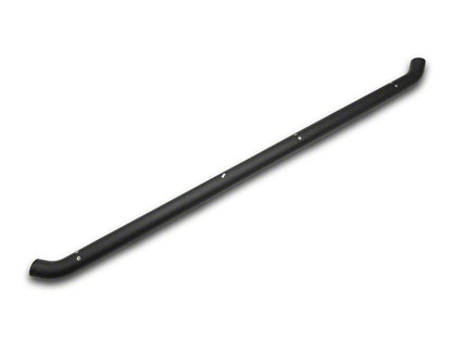 RedRock 3-Inch Round Side Step Bars; Textured Black (20-25 Jeep Gladiator JT)