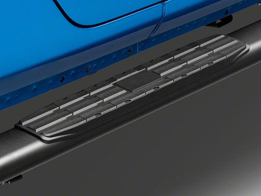 RedRock PNC Side Step Bars; Textured Black (20-25 Jeep Gladiator JT)