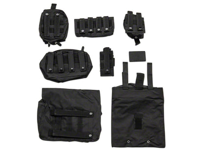 RedRock Multi-Function Seat Storage Organizer (20-25 Jeep Gladiator JT)