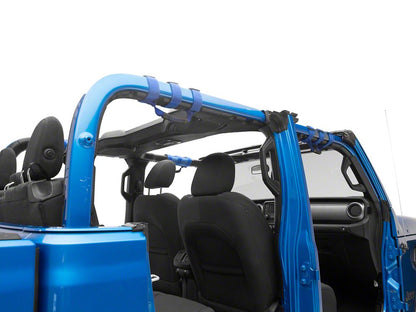RedRock Roll Bar Grab Handles; Black (20-25 Jeep Gladiator JT)