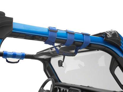 RedRock Roll Bar Grab Handles; Black (20-25 Jeep Gladiator JT)