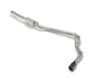 RedRock Single Exhaust System with Black Tip; Side Exit (20-25 3.6L Jeep Gladiator JT)