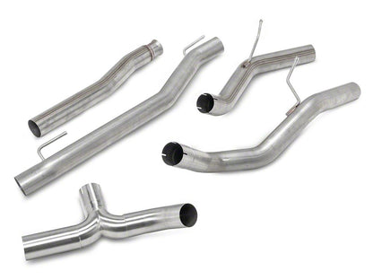 RedRock Dual Exhaust System with Black Tips; Side Exit (20-25 3.6L Jeep Gladiator JT)