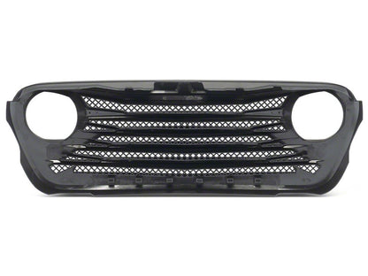 RedRock Tomahawk Grille; Matte Black (20-25 Jeep Gladiator JT)