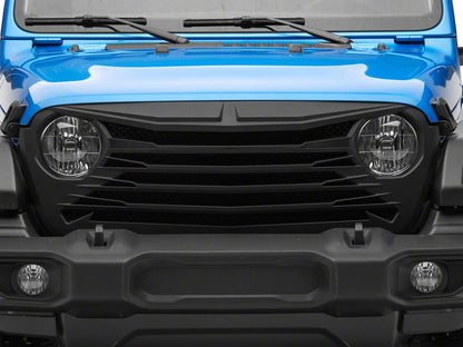 RedRock Tomahawk Grille; Matte Black (20-25 Jeep Gladiator JT)