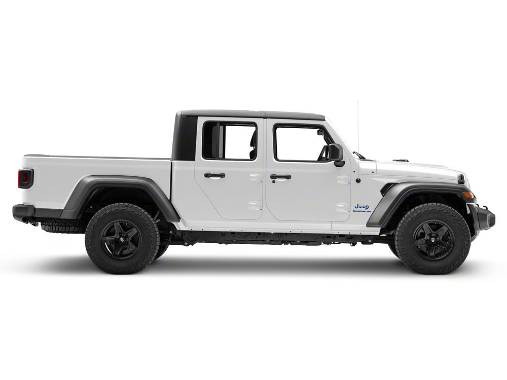 Jeep Licensed by RedRock Jeep Paw Side Logo; Blue (20-25 Jeep Gladiator JT)