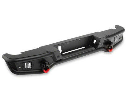 Jeep Licensed by RedRock HD Tubular Rear Bumper with Jeep Logo (20-25 Jeep Gladiator JT)