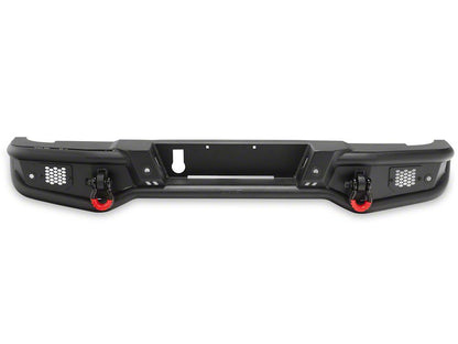 Jeep Licensed by RedRock HD Tubular Rear Bumper with Jeep Logo (20-25 Jeep Gladiator JT)