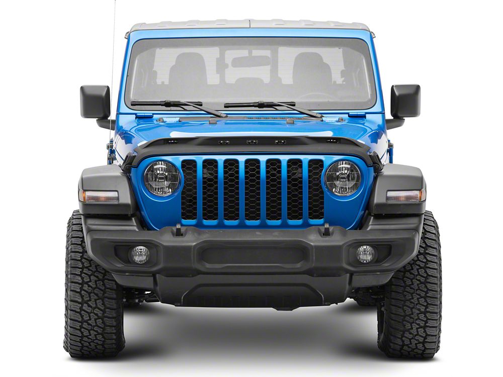 RedRock Hood Guard with LED Lighting (20-25 Jeep Gladiator JT, Excluding Mojave)