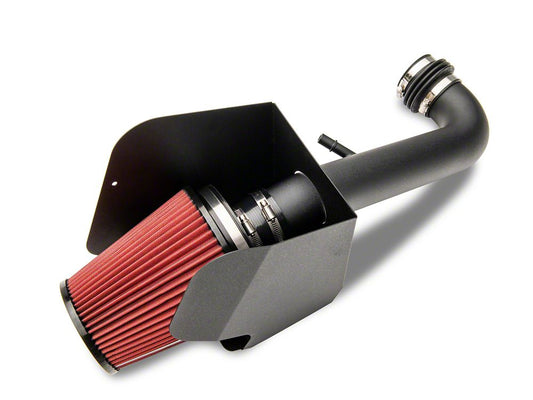 RedRock Cold Air Intake; Textured Black (20-25 3.6L Jeep Gladiator JT)