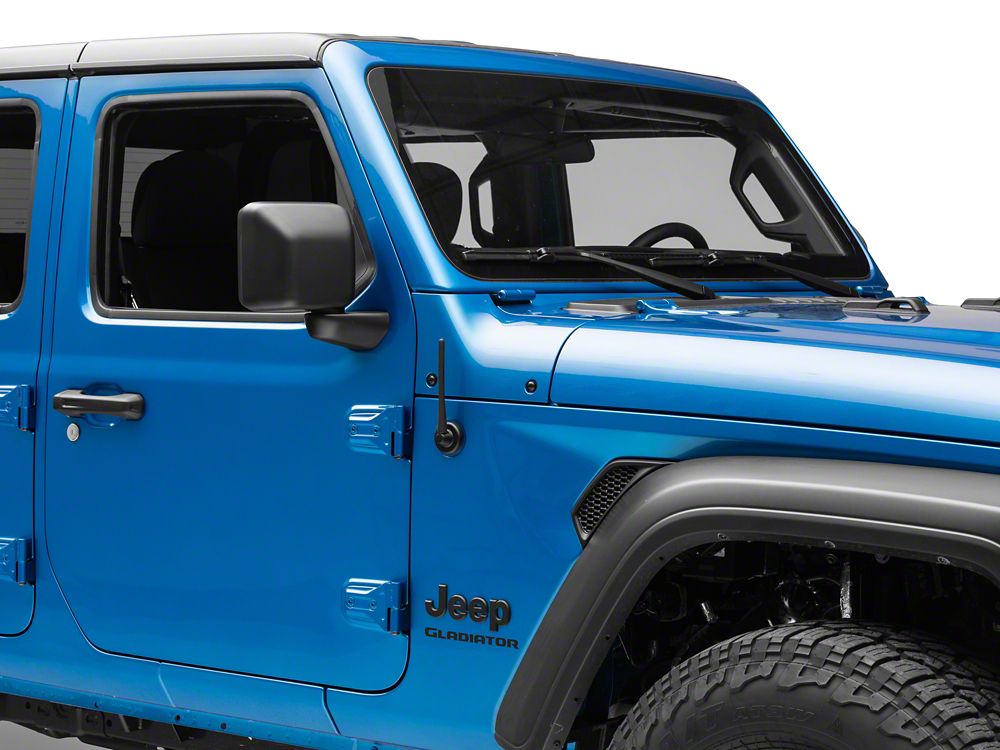 RedRock Off-Road Black Antenna; 6.50-Inch (20-23 Jeep Gladiator JT)