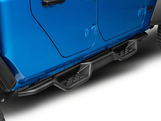 RedRock HD Drop Side Step Bars (20-25 Jeep Gladiator JT)