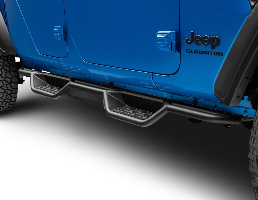 RedRock HD Drop Side Step Bars (20-25 Jeep Gladiator JT)