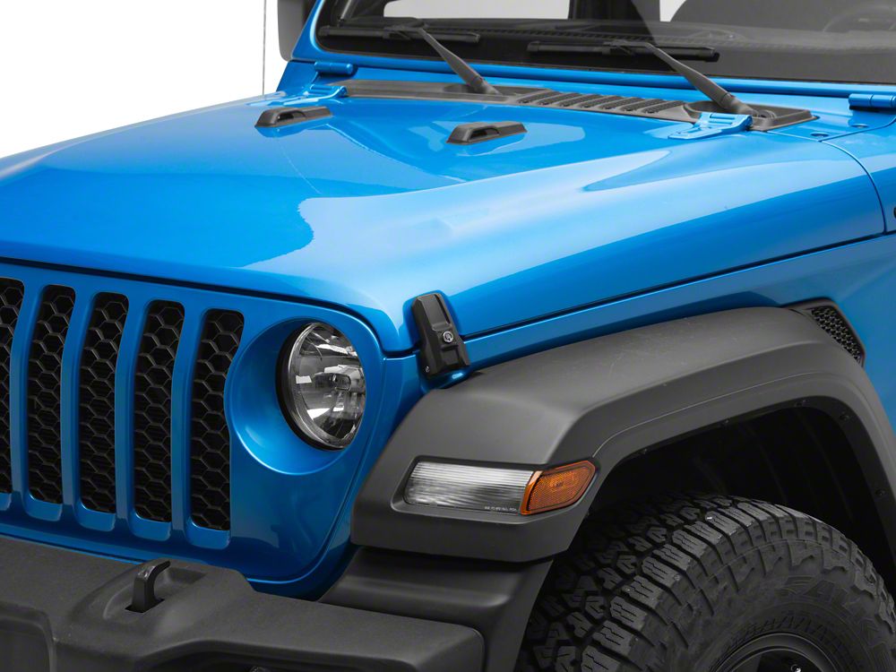 RedRock Locking Hood Catch Kit (20-25 Jeep Gladiator JT)