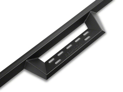RedRock 4-Inch Drop TC1 Running Boards; Textured Black (20-25 Jeep Gladiator JT)