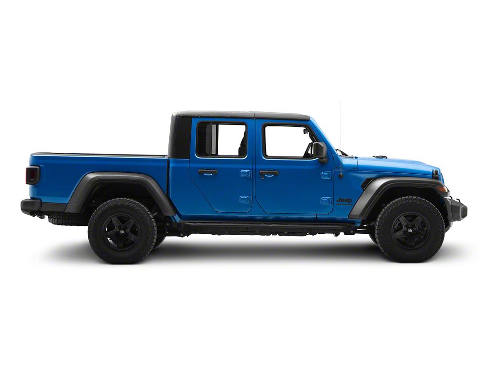 RedRock TC3 HD Rocker Steps; Textured Black (20-25 Jeep Gladiator JT)