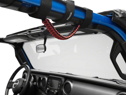RedRock Paracord Grab Handles; Red (20-25 Jeep Gladiator JT)
