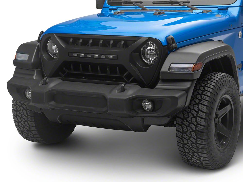 RedRock Armor Grille with LED Off-Road Lighting (20-25 Jeep Gladiator JT)
