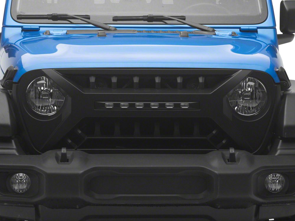 RedRock Armor Grille with LED Off-Road Lighting (20-25 Jeep Gladiator JT)