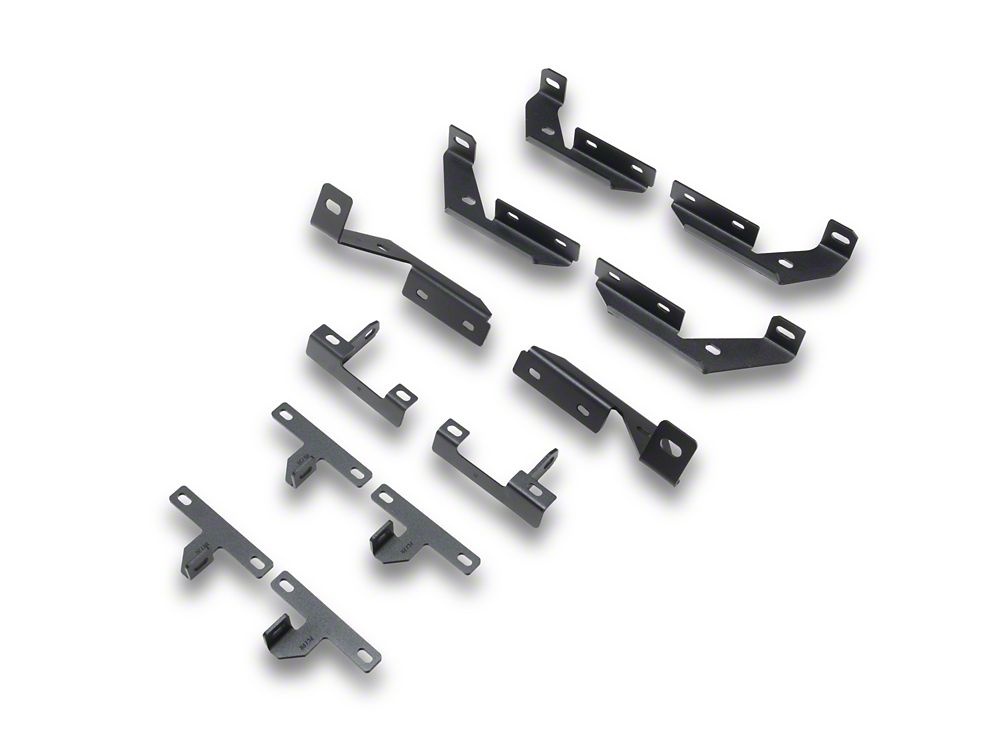 RedRock Heavy Duty Steel OE Style Side Step Bars (20-25 Jeep Gladiator JT)