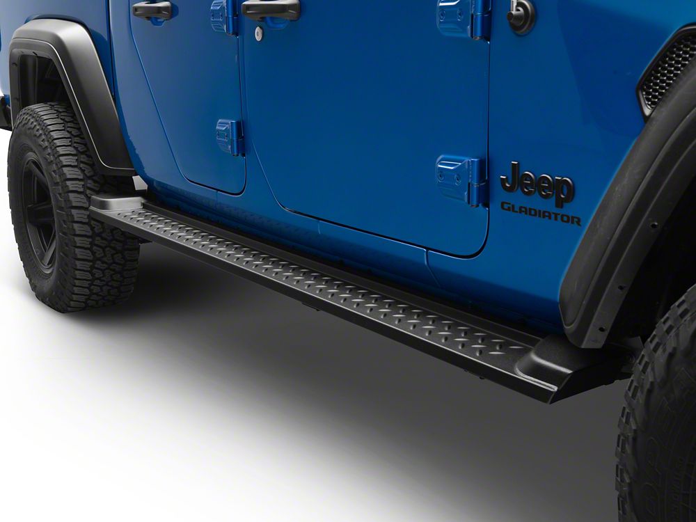 RedRock Heavy Duty Steel OE Style Side Step Bars (20-25 Jeep Gladiator JT)