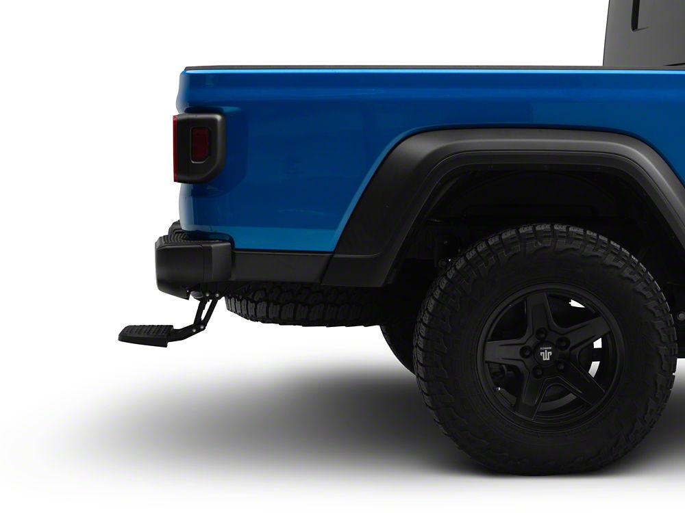 RedRock Retractable Bed Step; Rear Mounted (20-25 Jeep Gladiator JT)
