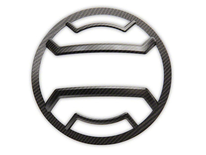 RedRock Euro Style Headlight Guards; Carbon Fiber Look (20-25 Jeep Gladiator JT)