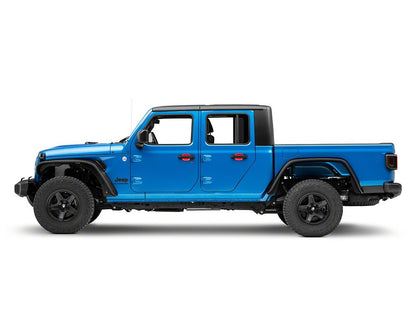 RedRock Exterior Door Handle Guards; Red (20-25 Jeep Gladiator JT)