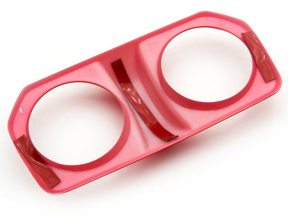 RedRock Rear HVAC Vent Trim; Red (20-25 Jeep Gladiator JT)