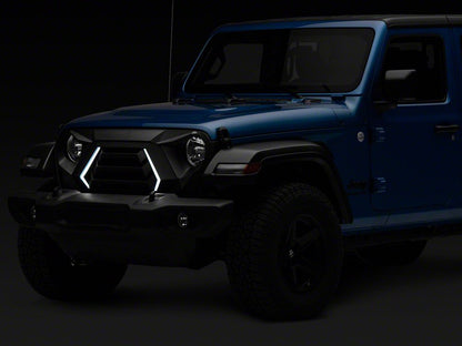 RedRock Goliath Grille with LED DRL (20-25 Jeep Gladiator JT w/o TrailCam)